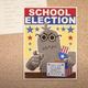 Principal NIgel Brown on an election poster.